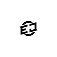 EJ Premium esport logo design Initials vector