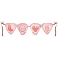 alfabeto amore nel San Valentino giorno png