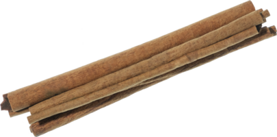 cinnamon cut out on transparent background. png