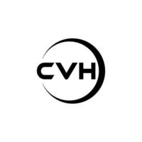 cvh letra logo diseño, inspiración para un único identidad. moderno elegancia y creativo diseño. filigrana tu éxito con el sorprendentes esta logo. vector