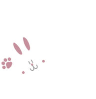 happy easter with somersault bunny rabbit, flat png transparent element character design