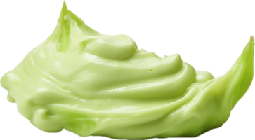 AI generated wasabi portion png