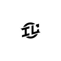 IL Premium esport logo design Initials vector