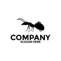 Ant Logo Design template. Vector Ant Illustration