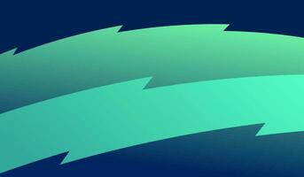 Zigzag Green Blue background. EPL English Premier League thumbnail video print web background. vector