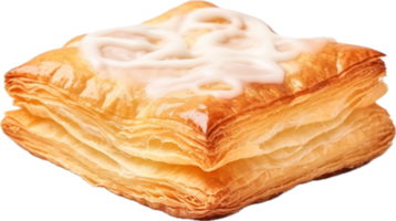 AI generated puff pastry png