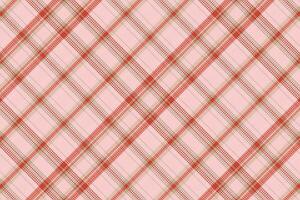 Tartan plaid pattern with texture and summer color. vector