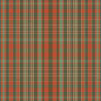 Tartan plaid pattern with texture and retro color. vector