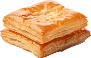 AI generated puff pastry png