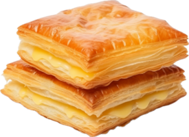 AI generated puff pastry png