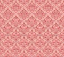 Abstract floral seamless textile pattern. Flourish tiled oriental ethnic background. Arabic ornament with asian flower motif. Good for fabric, textile, wallpaper or package background design. vector