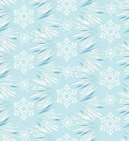 Snow seamless pattern. Snowflake texture. Snowfall holiday background. Christmas winter snowfall icon ornamentall lace texture. vector