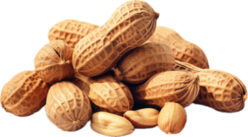 AI generated Peanut snack food png