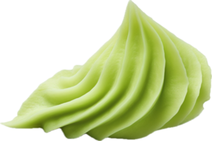 ai généré wasabi portion png