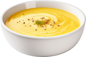 AI generated bowl with tasty mustard png