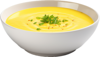 AI generated bowl with tasty mustard png