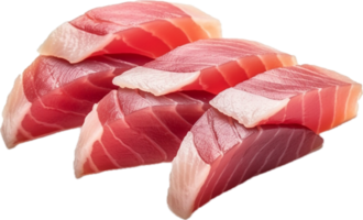 ai gegenereerd tonijn sushi PNG