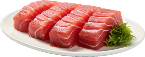 ai gerado atum Sushi png