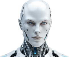 ai genererad trogen robot avatar png