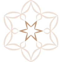 tribal geometric pattern icon. transparent pattern illustration png