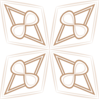 Muster Symbol Illustration zum Design. Stammes- geometrisch Muster Symbol png