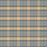 Tartan plaid pattern with texture and summer color. vector