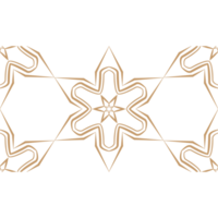 Stammes- geometrisch Muster Symbol. transparent Muster Illustration png