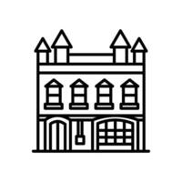 Fire stationicon in vector. Illustration vector