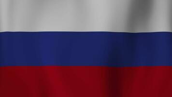 Russia Flag Animation video