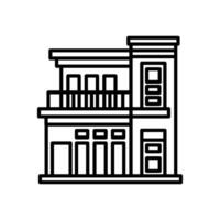 Houseicon in vector. Illustration vector