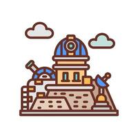 Observatoryicon in vector. Illustration vector