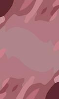 Aesthetic abstract art with a combination of shapes and red colors. Suitable for background and poster vector