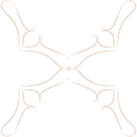 Stammes- geometrisch Muster Symbol. transparent Muster Illustration png