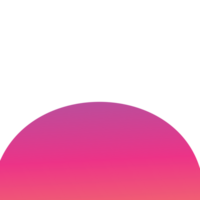 abstract kromme vorm geven aan. roze Golf vormen png