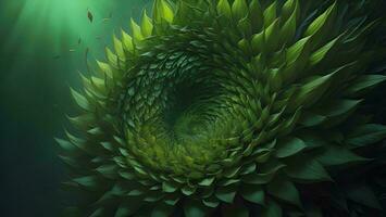 AI generated Sacred geometry. Mysterious psychedelic relaxation pattern. generative ai photo