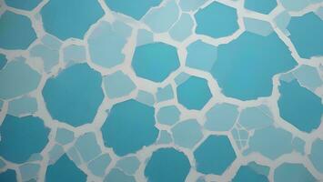 AI generated Blue abstract background with hexagon pattern. generative ai photo