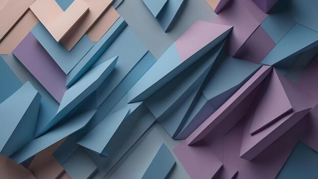 AI generated Abstract geometric shapes. Modern background design for poster, cover, branding, banner. generative ai photo