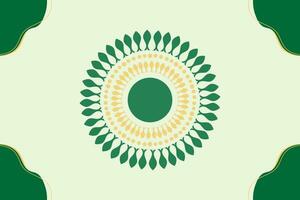 Hand-drawn mandala background  vector. vector