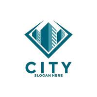 City Logo design, City Modern Skyline Vector logo Template