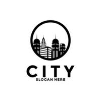 City Logo design, City Modern Skyline Vector logo Template