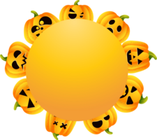 Halloween marrant citrouilles png