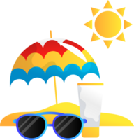 summer cartoon illustration png