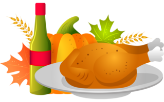 thanksgiving day illustration png