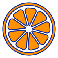 orange fruit icon png