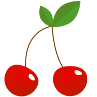 cherry flat illustration png