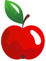 lecker Apfel Illustration png