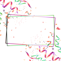 festive bithday frame png