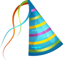 birthday festive cap png