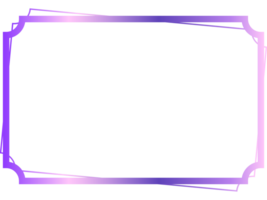 purple shiny frame png