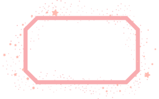 sweet pink frame png